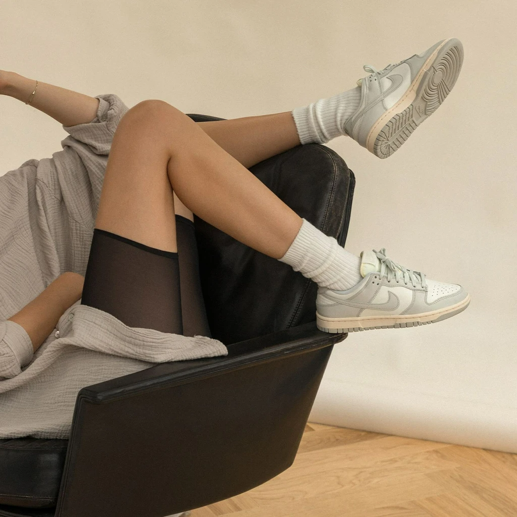 Giày Nike Wmns Dunk Low 'Light Bone' DD1503-107 - Ảnh 3