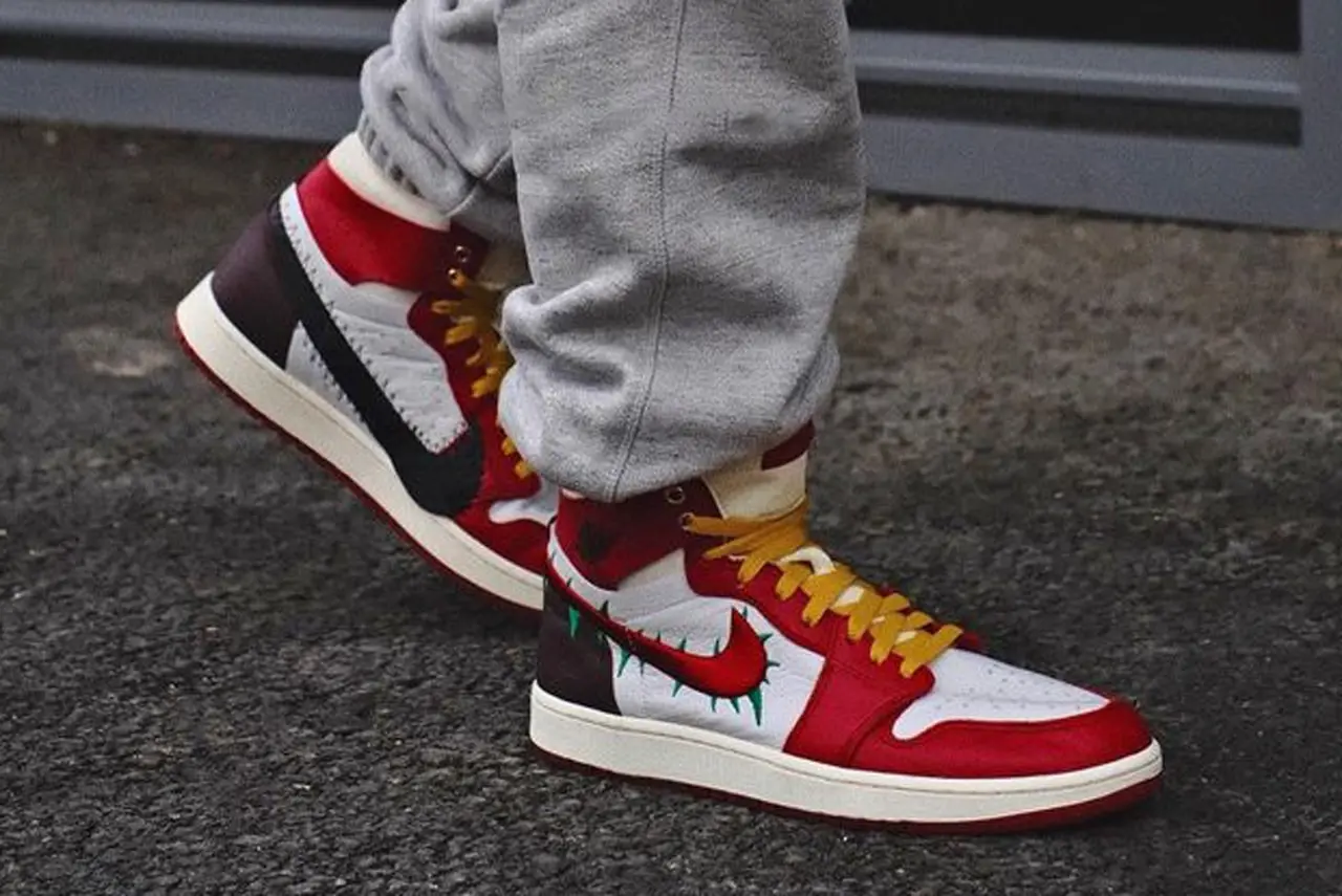 Giay Nike Teyana Taylor x Air Jordan 1 Zoom CMFT 2 'A Rose From Harlem' FJ0604-601