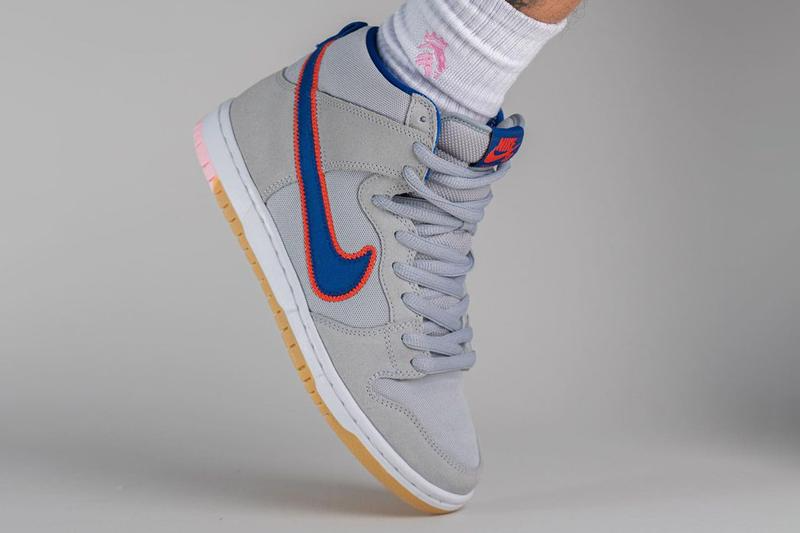 Giày Nike SB Dunk High 'New York Mets' DH7155-001 - Ảnh 7