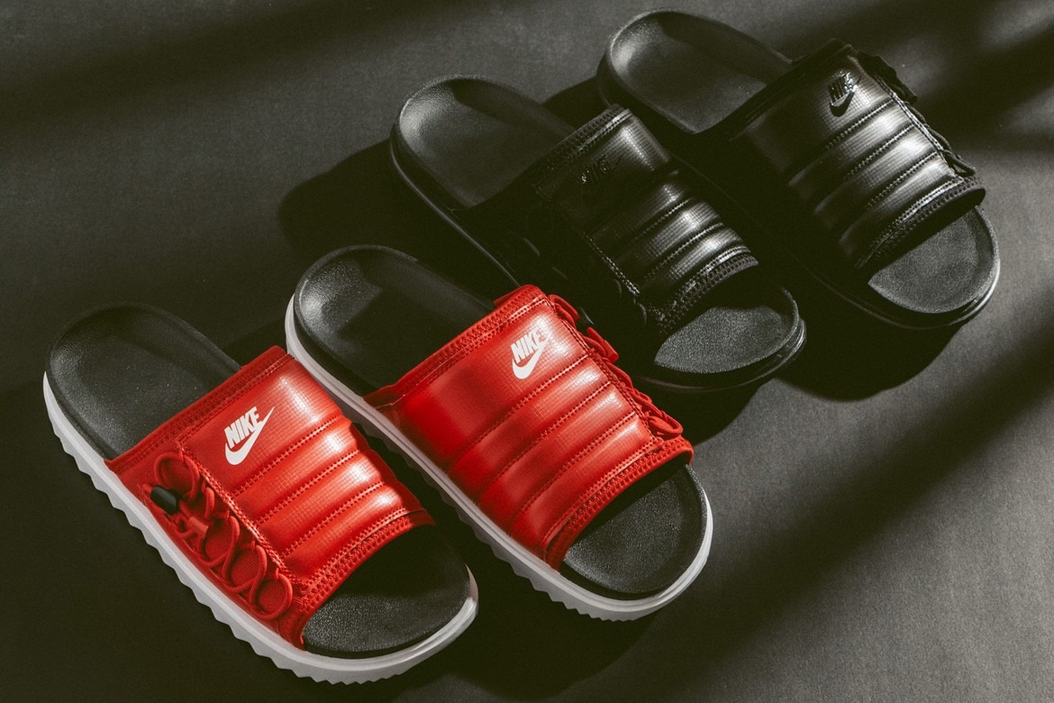 Dép Nike Asuna Slide 'Street October Red Black' CI8800-001 - Ảnh 5