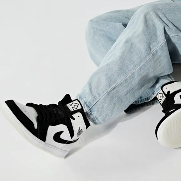 Giày Nike Air Jordan 1 Mid 'Diamond Shorts' DH6933-100 - Ảnh 4