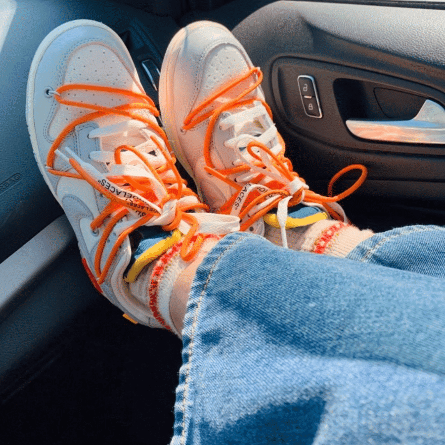 Giày Nike Off-White x Dunk Low 'Lot 44 Of 50' DM1602-104 - Ảnh 5