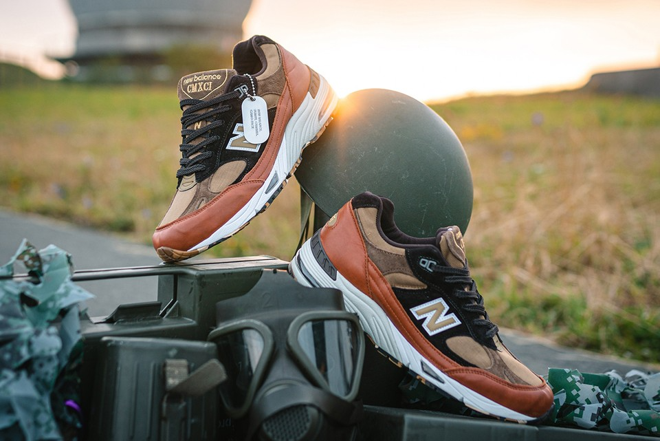 Giày New Balance 991 'Camo Pack' M991SOP - Ảnh 6