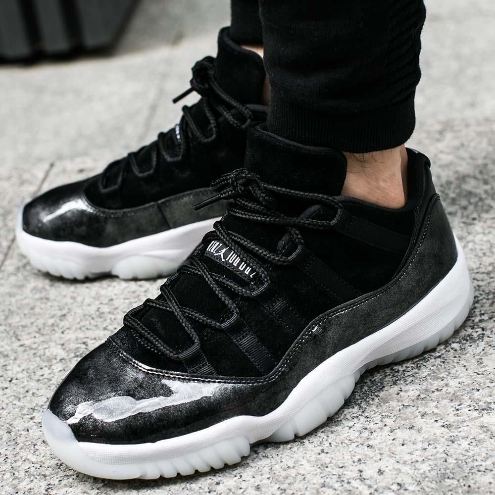 Giày Nike Air Jordan 11 Retro Low 'Barons' 528895-010 - Ảnh 2