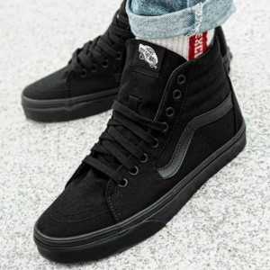Alternative view of Giày Vans Sk8-Hi 'Triple Black' VN000TS9BJ4