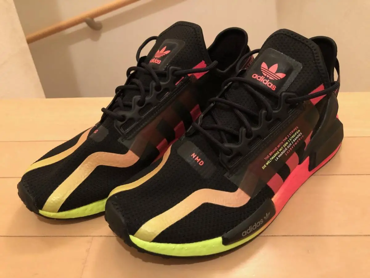 Alternative view of Giày Adidas NMD_R1 V2 'Watermelon Pack-Gradient' FY5918