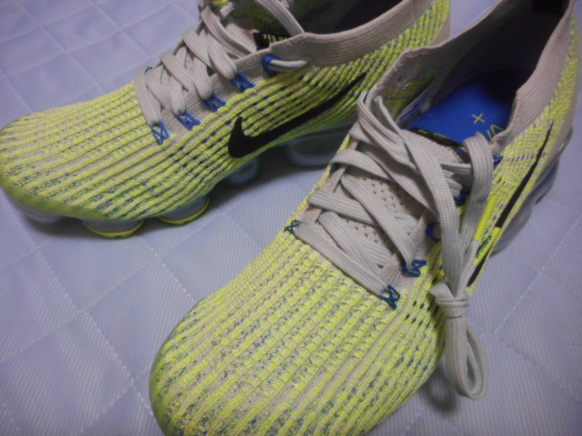 Giày Nike Air VaporMax Flyknit 3 'Barely Volt' AJ6900-005 - Ảnh 5