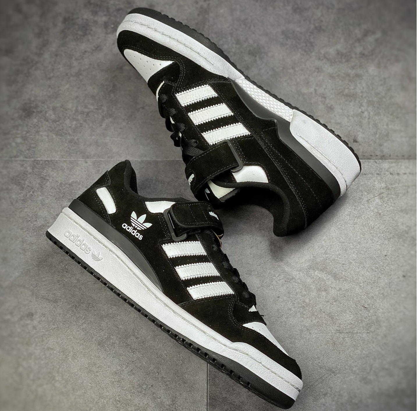 Giày Adidas Forum Low 'Black White' GW0695 - Ảnh 4