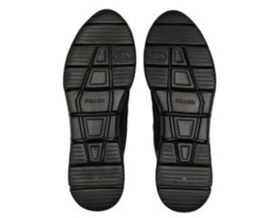 Alternative view of Giày Prada Black Leather and Fabric Sneaker 4E3563-3LEI-F0002