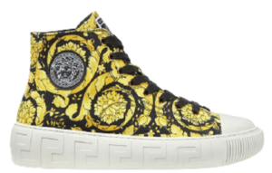 Giày Versace Greca Barocco Print High Top Trainers DST643D-DTE4G-5W08V