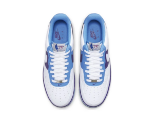 Alternative view of Giày Nike NBA x Air Force 1 '07 LV8 '75th Anniversary Lakers' DC8874-101
