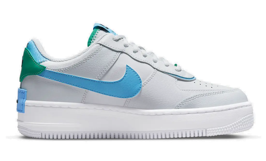 Giay Nike Wmns Air Force 1 White Obsidian Blue CI0919-004