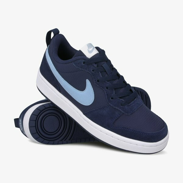 Giày Nike Court Borough Low Dark Navy CD6144-400 - Ảnh 2