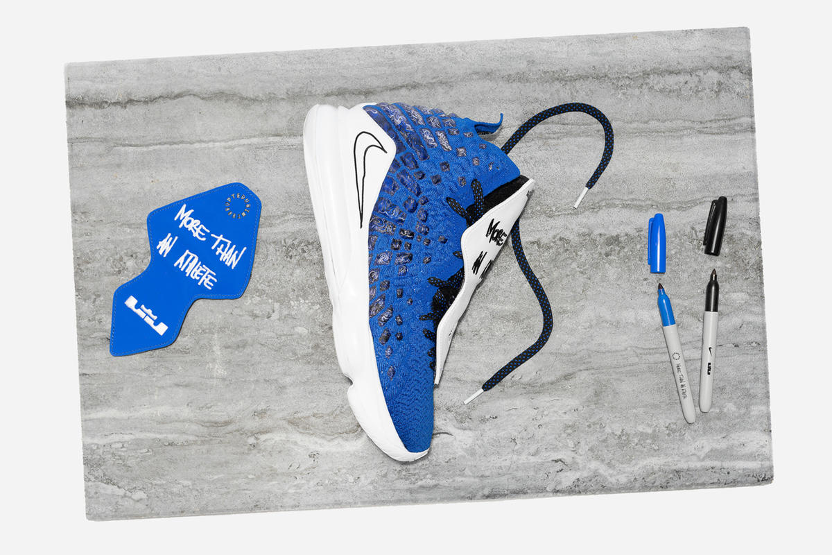 Giày Nike Uninterrupted x LeBron 17 'More Than An Athlete' CT3464-400 - Ảnh 9