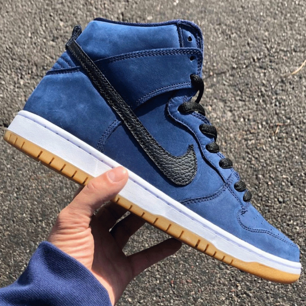 Giày Nike SB Dunk High Pro ISO SB 'Orange Label Midnight Navy' CI2692-401 - Ảnh 5
