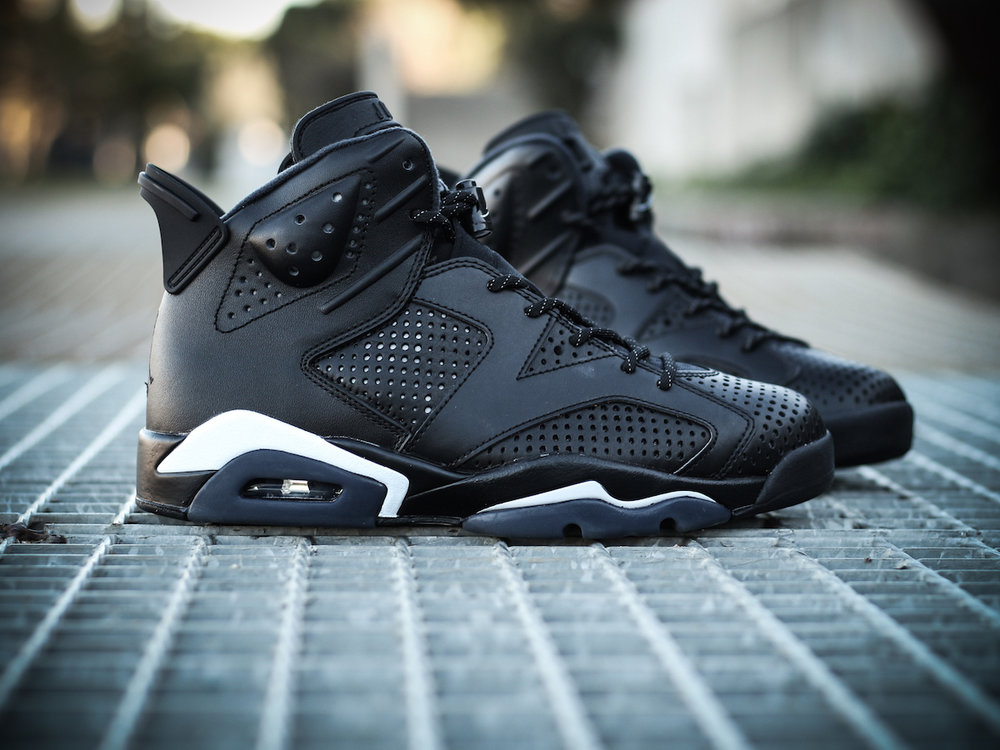 Giày Nike Air Jordan 6 Retro Black Cat 384665-020 - Ảnh 3