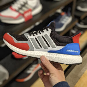 Alternative view of Giày Adidas Ultra Boost S&L 'Black Red Blue' EF1360