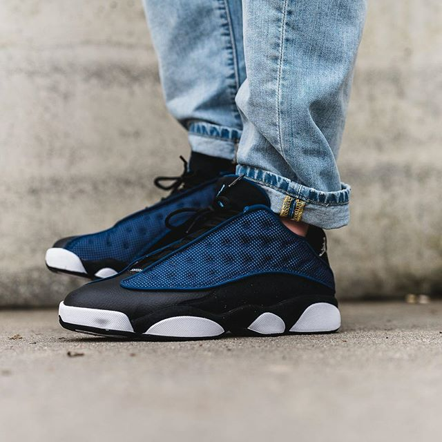 Giày Nike Air Jordan 13 Retro Low 'Brave Blue' 2017 310810-407 - Ảnh 3