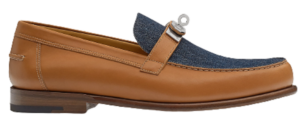 Giày Hermes Destin Loafer 'Brown Denim' H221972ZANB410