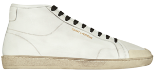 Giày Saint Laurent Court Classic SL39 Mid-Top Sneakers 'Beige'