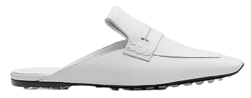 Giày Hermes Eloge Mule 'Blanc' H221038Z90360