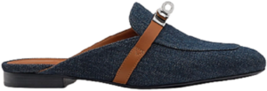 Giày Hermes Oz Mule 'Bleu Brut' H221084Z48350