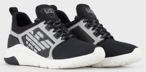 Alternative view of Giày Armani A-Racer Reflex 'Black White' X8X057XCC551N629