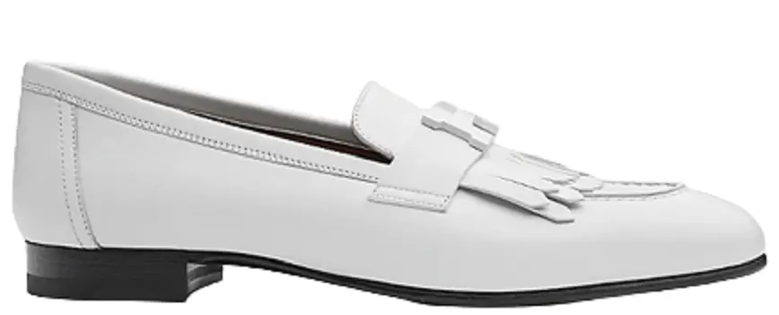 Giày Hermes Royal Loafer 'Blanc' H221276Z92400
