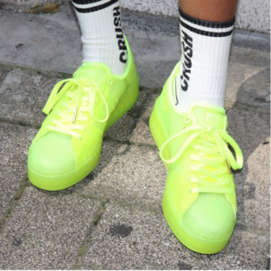 Alternative view of Giày Adidas Superstar Jelly 'Solar Yellow' FX2987