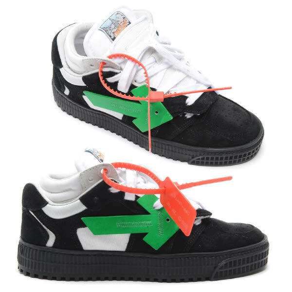 Giày Off-White Arrows Logo Mid Top Sneakers OWIA181S20LEA002-1055 - Ảnh 5