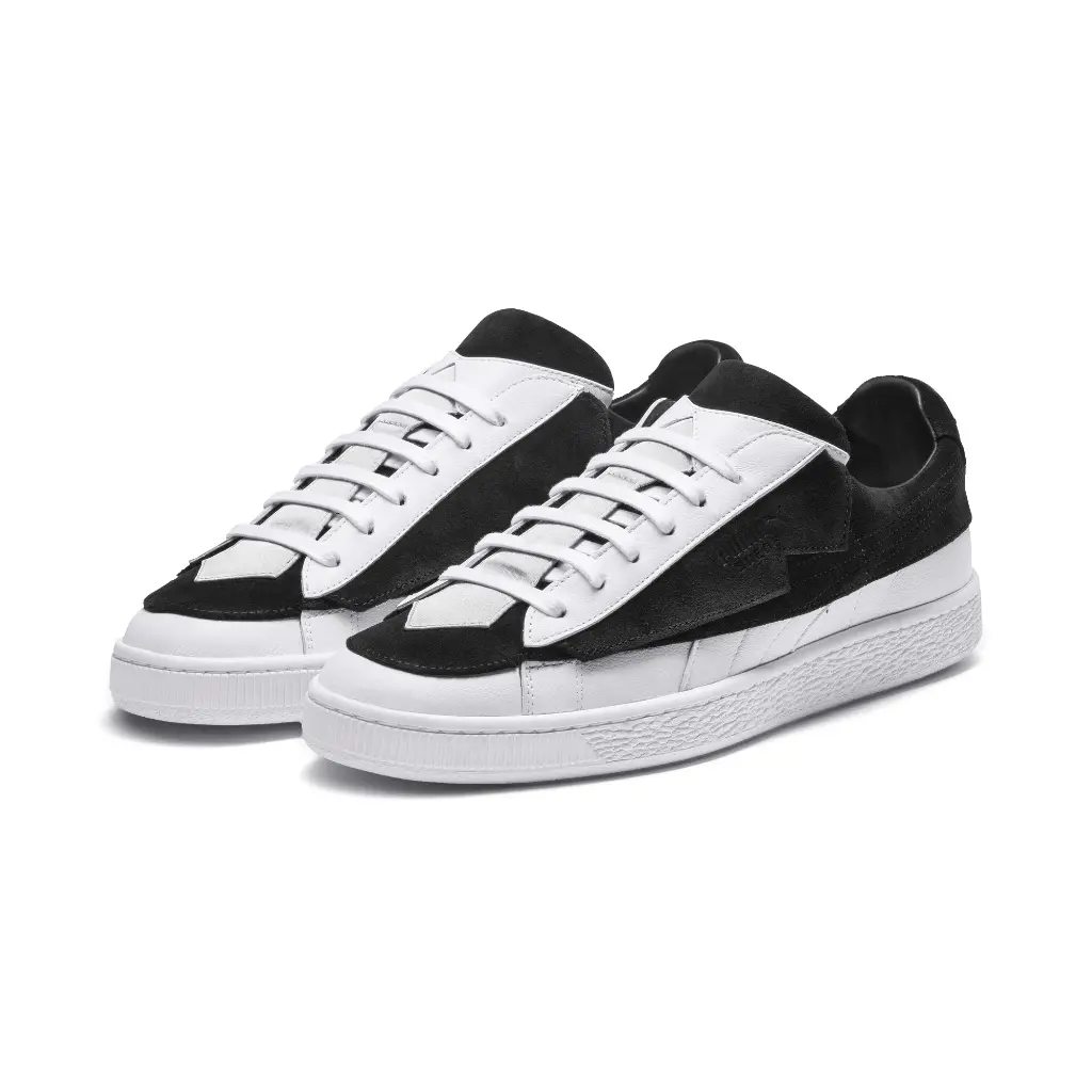Alternative view of Giày Puma Suede x Karl Lagerfeld 'Black' 368071-01