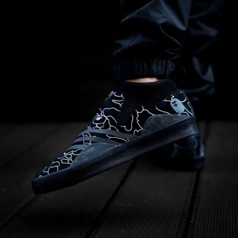 Alternative view of Giày Adidas A Bathing Ape x 3ST.002 'Core Black' DB3003