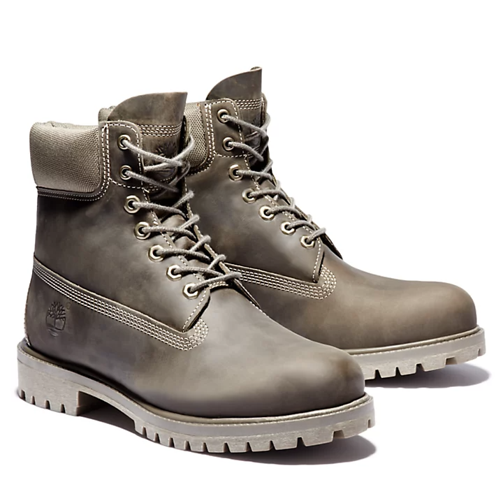 Giày Timberland Men's 6-Inch Premium Waterproof In Green A2DT8901 - Ảnh 3