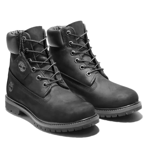 Giày Timberland Wmns Premium Waterproof All Black 8658A001 - Ảnh 4