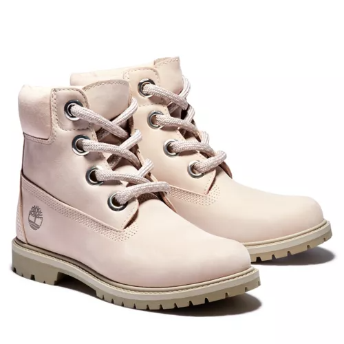 Giày Timberland Wmns Heritage Waterproof All Pink A2Q7H662 - Ảnh 3