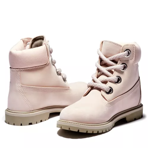 Giày Timberland Wmns Heritage Waterproof All Pink A2Q7H662 - Ảnh 2