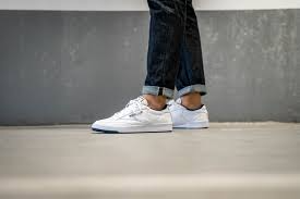 Giày Reebok Club C 85 Anniversary White Collegiate Navy FX3433 - Ảnh 6