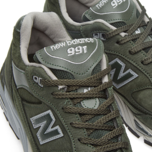 Alternative view of Giày New Balance 991 Made in England 'Dark Green' M991SDG