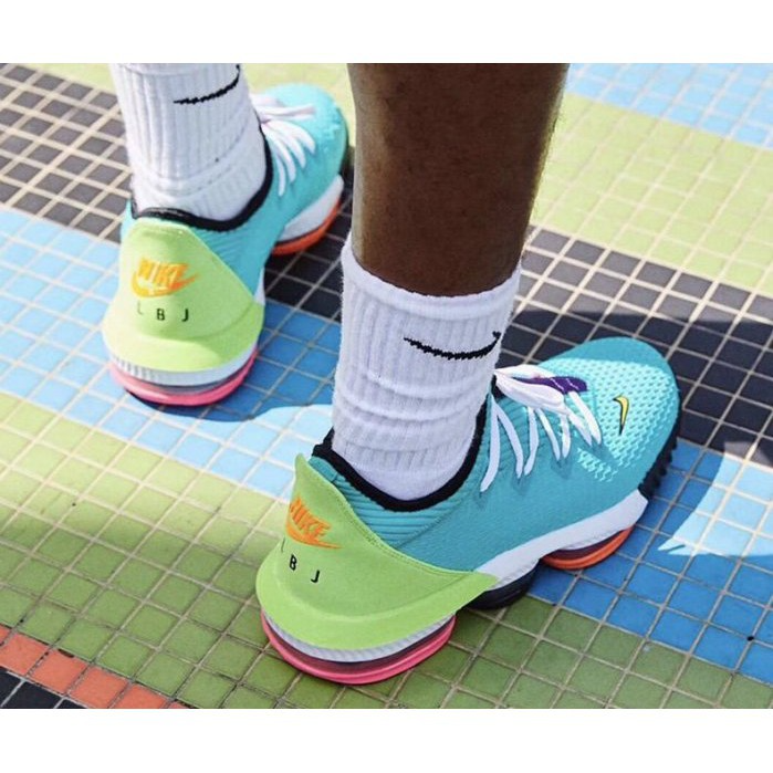 Giày Nike LeBron 16 Low EP 'Hyper Jade' CI2669-301 - Ảnh 5