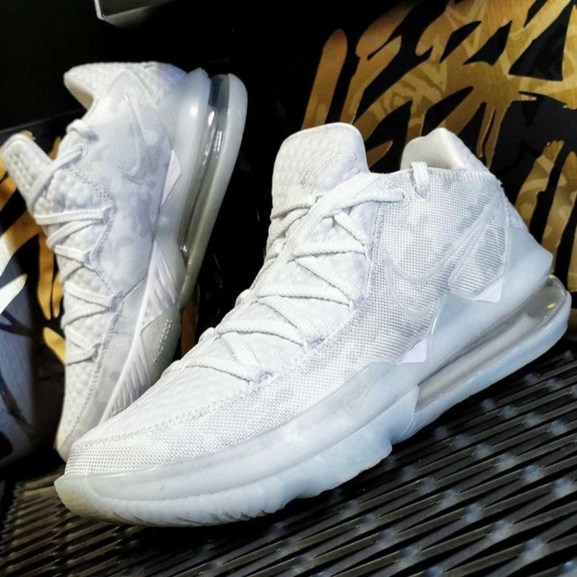 Giày Nike LeBron 17 Low 'White Camo' CD500-103 - Ảnh 3