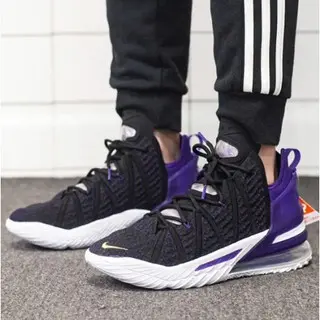Alternative view of Giày Nike LeBron 18 EP 'Lakers' CQ9284-004