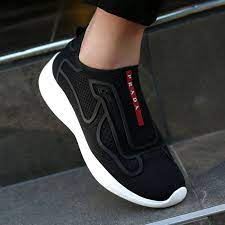 Alternative view of Giày Prada America's Cup Sneakers Black 4E3392_3KPL_F0967