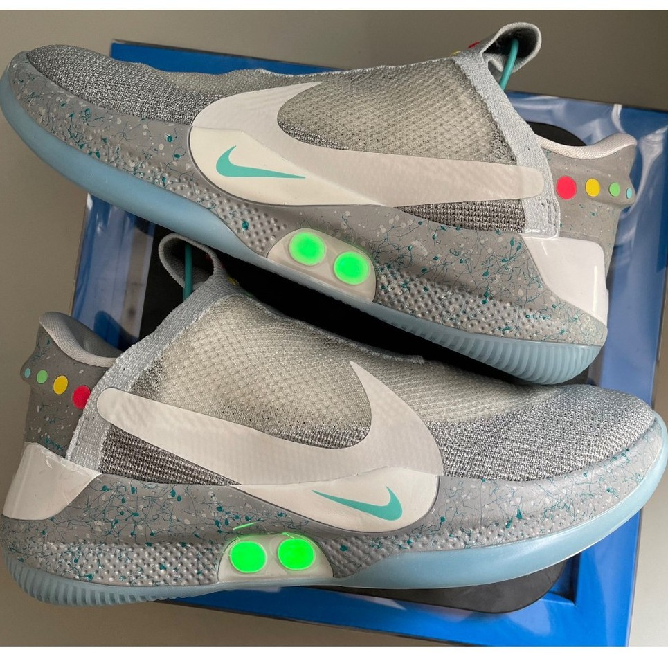 Giày Nike Adapt BB Mag 'Wolf Grey' CJ5000-090 - Ảnh 2