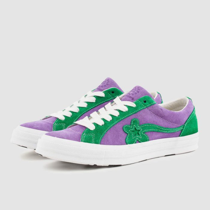 Giày Converse Golf Le Fleur x One Star Ox 'Purple Heart' 162128C - Ảnh 3