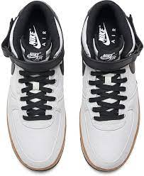 Alternative view of Giày Nike Air Force 1 Mid '07 TXT Light Bone Black Summit White AJ9514-004