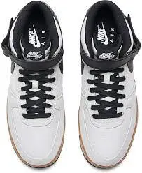 Alternative view of Giày Nike Air Force 1 Mid '07 TXT Light Bone Black Summit White AJ9514-004