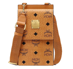 Túi MCM Crossbody Phone Case Original 'Cognac'