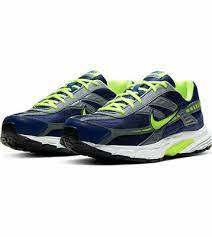 Alternative view of Giày Nike Initiator Deep Royal Blue Volt Mens 'Blue' 394055-400