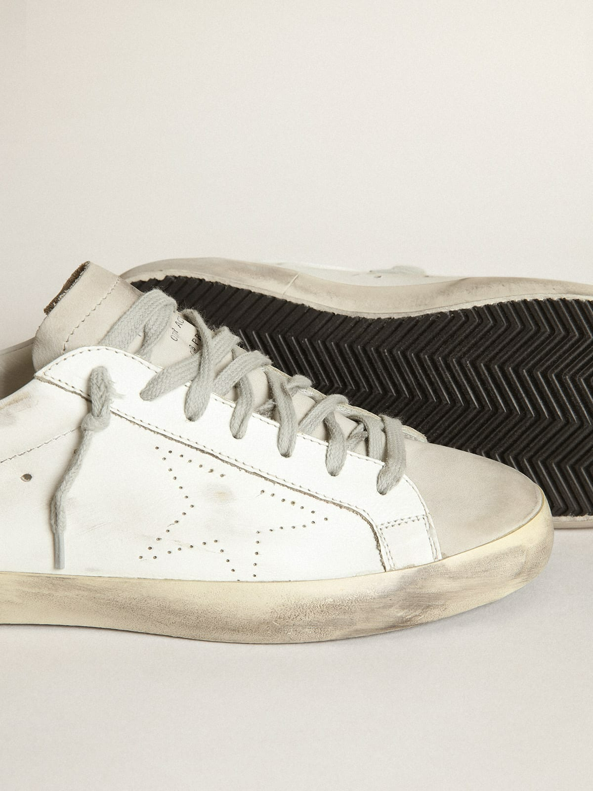 Giày Golden Goose Supper Star 'Beige' GMF00105-F002942-10276 - Ảnh 4