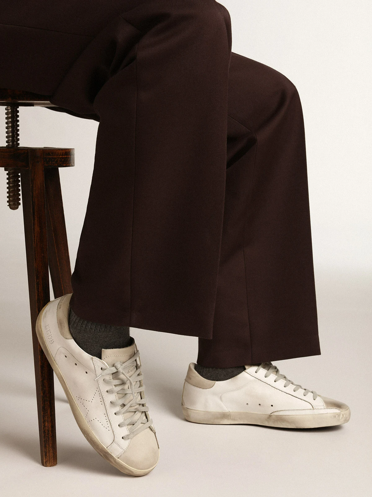 Giày Golden Goose Supper Star 'Beige' GMF00105-F002942-10276 - Ảnh 2